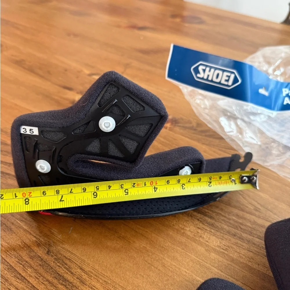 Shoei Motorcycle Parts & Accessory pad size 35